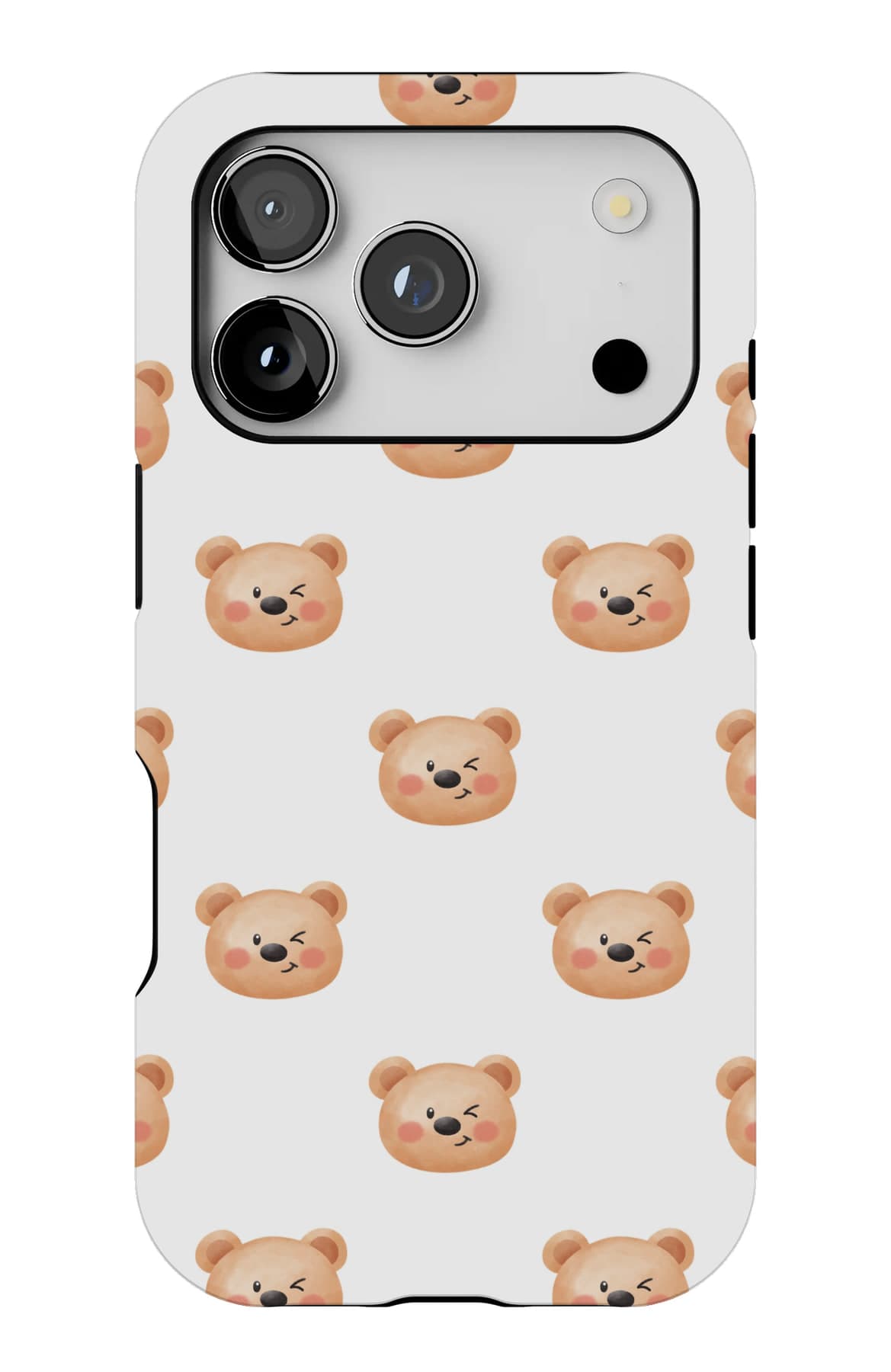 Bears in bow ties, closely set. Shown on an iPhone.